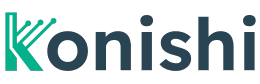 KONISHI logo KONISHI logo